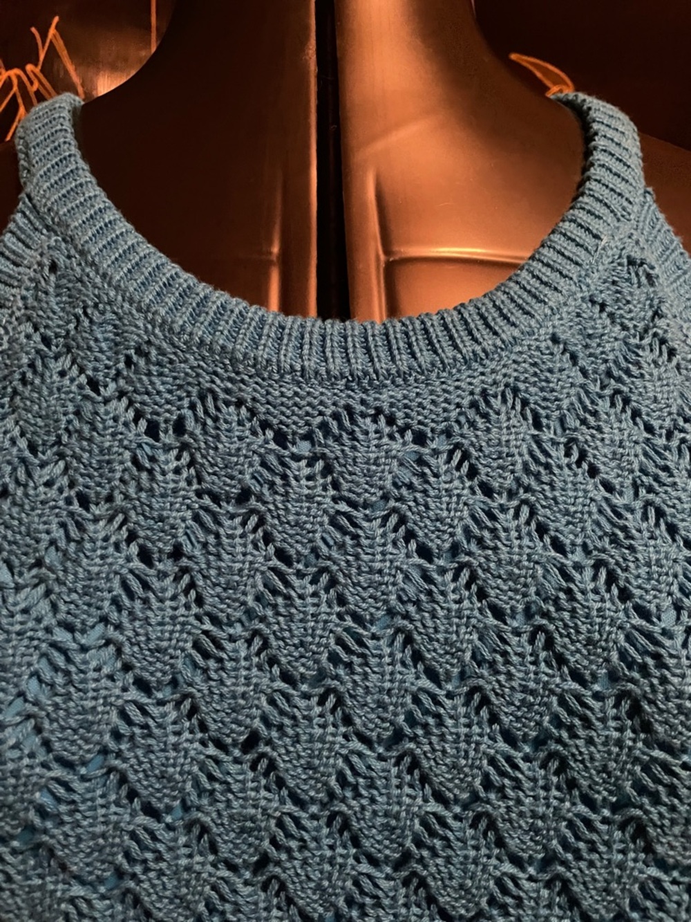 NWT Eliza J Royal Blue Crochet Midi Dress